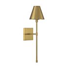 Applique Murale Savoy House Essentials Jefferson 9-5201-1-322 1 Lumière Laiton Chaud