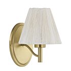 Savoy House 9-6081-1-127 Rosa 1-Luminaire 60W Laiton Incandescente/LED Applique murale d'intérieur