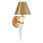 Savoy House 9-6300-1-322 Hearne 1-Luminaire 60W Laiton Incandescente/LED Applique murale d'intérieur