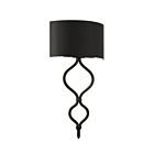 Applique Murale Savoy House Essentials Como 9-6520-1-89 1 Lumière Noir Mat
