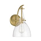 Applique Murale Savoy House Essentials Foster 9-7005-1-322 1 Lumière Laiton Chaud
