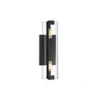 Applique Murale Savoy House Essentials Winfield 9-9771-2-89 2 Lumières Noir Mat