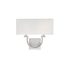 Applique Murale Savoy House Essentials Rhodes 9-998-2-Sn 2 Lumières Nickel Satiné