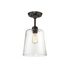 Plafonnier Semi Encastré Savoy House Meridian M60010Orb 1 Lumière 60W Bronze Frotté À L'Huile