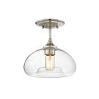 Plafonnier Semi Encastré Savoy House Meridian M60017Bn 1 Lumière 60W Nickel Brossé