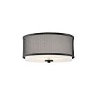 Plafonnier Savoy House Meridian M60018Mbk 3 Lumières 180W Noir Mat
