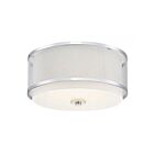 Plafonnier Savoy House Meridian M60018Pn 3 Lumières 180W Nickel Poli