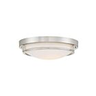 Plafonnier Savoy House Meridian M60019Bn 2 Lumières 120W Nickel Brossé