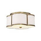 Plafonnier Savoy House Meridian M60020Nb 3 Lumières 180W Laiton Naturel
