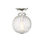 Plafonnier Semi Encastré Savoy House Meridian M60056Pn 1 Lumière 60W Nickel Poli