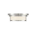 Plafonnier Savoy House Meridian M60062Pn 2 Lumières 120W Nickel Poli