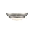 Plafonnier Savoy House Meridian M60063Bn 2 Lumières 120W Nickel Brossé