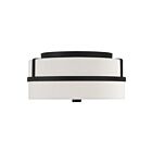 Plafonnier Savoy House Meridian M60065Mbk 2 Lumières 120W Noir Mat