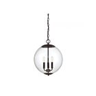 Suspendu Savoy House Meridian M70060Orb 3 Lumières 180W Bronze Frotté À L'Huile