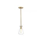 Suspendu Savoy House Meridian M70063Nb 1 Lumière 60W Laiton Naturel
