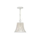 Suspendu Savoy House Meridian M70098Ww 1 Lumière 60W Blanc Patiné