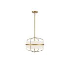Suspendu Savoy House Meridian M70101Nb 3 Lumières 180W Laiton Naturel