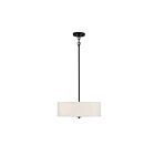 Suspendu Savoy House Meridian M70109Mbk 3 Lumières 180W Noir Mat