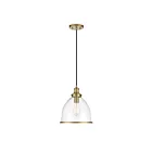 Suspendu Savoy House Meridian M70119Nb 1 Lumière 60W Laiton Naturel