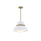 Suspendu Savoy House Meridian M7026Nb 1 Lumière 60W Laiton Naturel