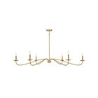 Lustre Savoy House M100119NB 6 Lumières 360W Laiton naturel