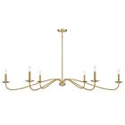 Lustre Savoy House M100119NB 6 Lumières 360W Laiton naturel