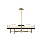 Lustre Savoy House M10011NB 5 Lumières 300W Laiton naturel