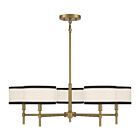Lustre Savoy House M10011NB 5 Lumières 300W Laiton naturel
