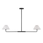 Savoy House Meridian M100122MBK 2-Lumières 120W Noir mat Lustre
