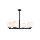 Savoy House M100123MBK 4-Lumières 240W Noir mat Lustre