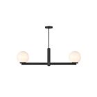 Savoy House M100124MBK 2-Lumières 120W Noir mat Lustre