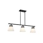 Savoy House M100125MBK 3-Lumières 180W Noir mat Lustre