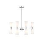 Savoy House M100126CH 8-Lumières 480W Chrome Lustre