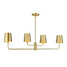 Savoy House M100127NB 4-Lumières 240W Laiton naturel Lustre