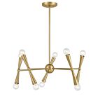 Savoy House M100128NB 10-Lumières 600W Laiton naturel Lustre