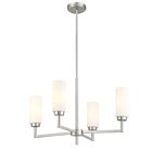 Savoy House M100129BN 4-Lumières 240W Nickel brossé Lustre
