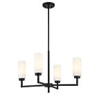 Savoy House M100129MBK 4-Lumières 240W Noir mat Lustre