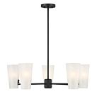 Savoy House M100130MBK 4-Lumières 240W Noir mat Lustre