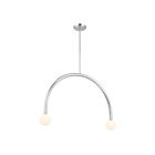 Savoy House M100132CH 2-Lumières 7W Chrome Lustre