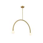Savoy House M100132NB 2-Lumières 7W Laiton naturel Lustre