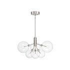 Savoy House M100135BN 6-Lumières 12W Nickel brossé Lustre