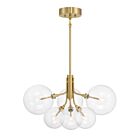 Savoy House M100135NB 6-Lumières 12W Laiton naturel Lustre