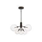 Savoy House M100135ORB 6-Lumières 12W Bronze huilé Lustre
