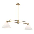 Savoy House M100136NB 2-Lumières 120W Laiton naturel Lustre