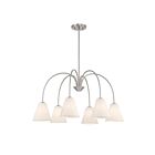 Savoy House M100138BN 6-Lumières 360W Nickel brossé Lustre
