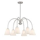 Savoy House M100138BN 6-Lumières 360W Nickel brossé Lustre