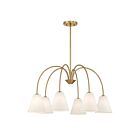 Savoy House M100138NB 6-Lumières 360W Laiton naturel Lustre