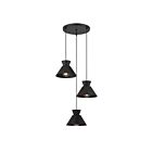 Savoy House M100139MBK 3-Lumières 180W Noir mat Lustre