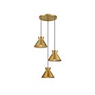 Savoy House M100139NB 3-Lumières 180W Laiton naturel Lustre