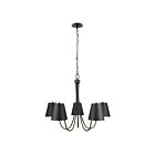 Savoy House M100142MBK 5-Lumières 300W Noir mat Lustre